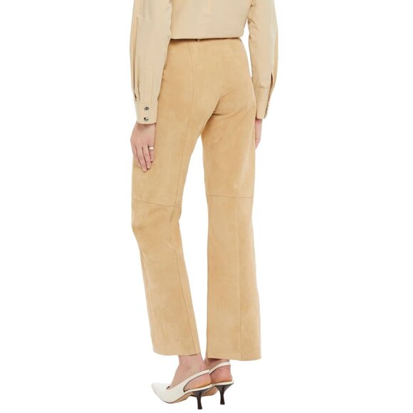 NWT ACNE STUDIOS Suede bootcut pants - Picture 2 of 5